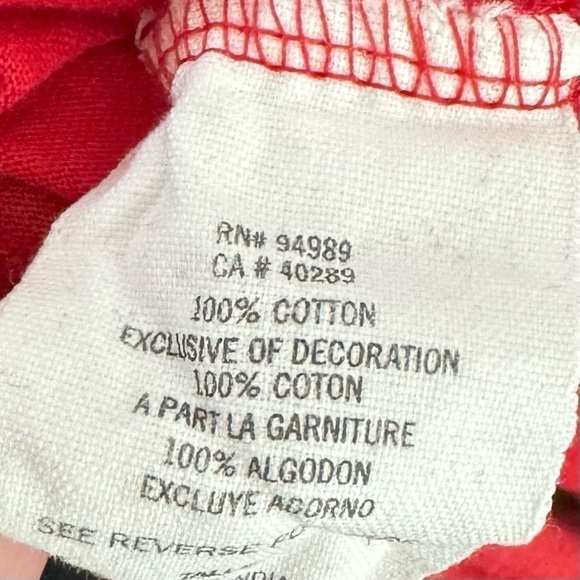 5th & Ocean by New Era Chicago Bulls women’s sequin 3/4 sleeve top size small - Picture 5 of 5